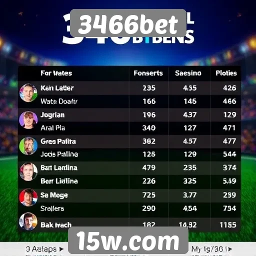 Estatísticas de jogos mais populares na 3466bet
